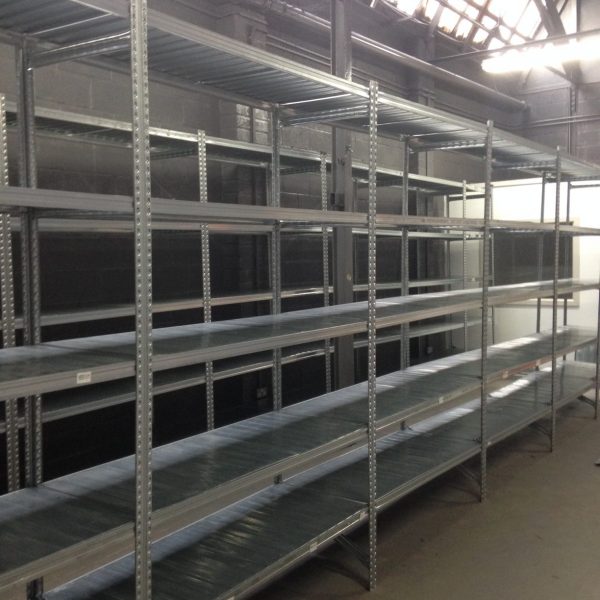 Wide range of industrial shelving with hundreds of different sizes, colours and manufacturers UK wide delivery and installation