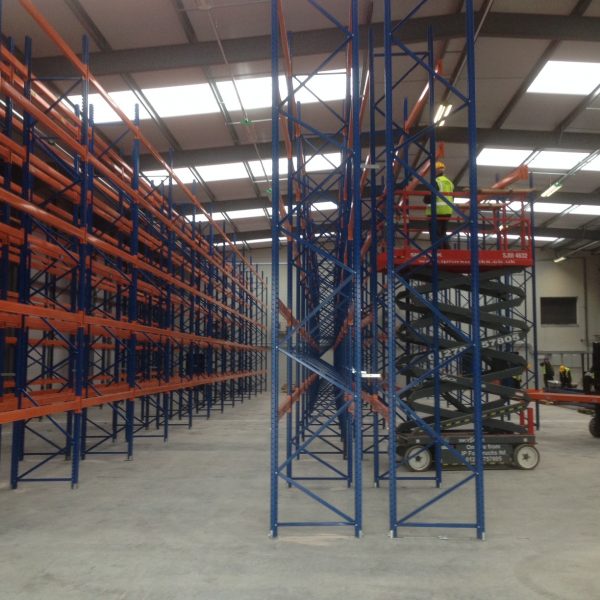 Wide range of pallet racking, used or new, with hundreds of different sizes, colours and manufacturers such as DEXION, LINK, REDIRACK, APEX, HI-LO, AR SYSTEMAS, MECALUX, STOW, STORAX, POLYPAL, SPERRIN