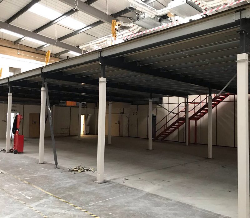 Mezzanine floors create a second floor in your warehouse and can potentially double and even triple your work space in any warehouse