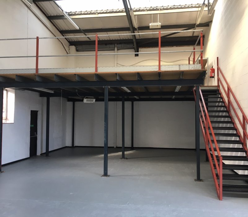 Mezzanine floors create a second floor in your warehouse and can potentially double and even triple your work space in any warehouse